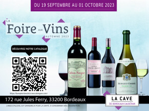 Foire aux Vins 2023 du 19 septembre au 1er octobre 2023